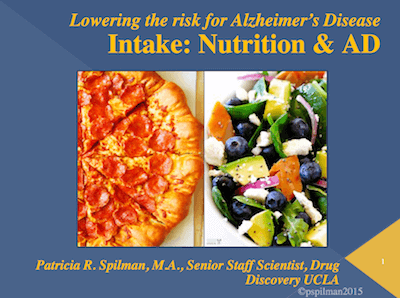 Intake: Nutrition and AD Information Resource